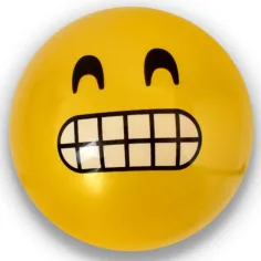 Emoji gumová lopta vo viacerých verziách 23cm obrázok 5