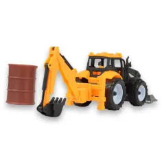 Engineering Truck: 2-dielny set pracovný strojov s traktormi, prívesom s cisternou a sudom obrázok 5