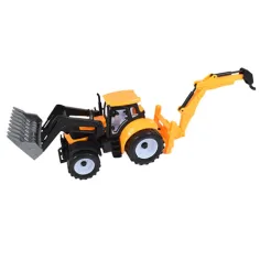 Engineering Truck: Bager-nakladač-traktoro v dvoch verziách 39cm obrázok 6