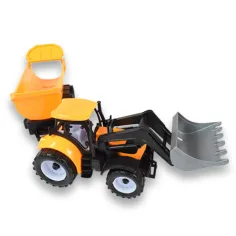 Engineering Truck: Bagrový traktor pracovný stroj s prívesom 45 cm obrázok 2