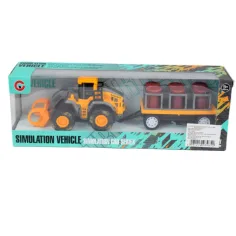 Engineering Truck: Traktor s olejovými sudmi a prívesom 24cm obrázok 4