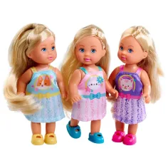 Evi Love: Priatelia Blond Evi bábika v rôznych variantoch 12 cm - Simba Toys obrázok 5