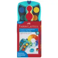 Faber-Castell: Akvare, 12 farieb, tyrkysový set