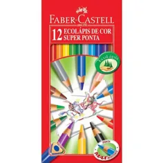 Faber-Castell: ECO trojuholníkové farebné ceruzky 12ks