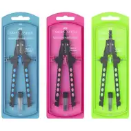 Faber-Castell: Factory kružidlo v neónovej farbe, rôzne varianty