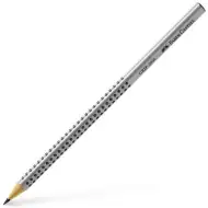 Faber-Castell: Grip grafitová ceruzka H strieborná 