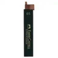  Faber-Castell: Ironová tuha do ceruziek 12 ks, 0,5 mm, H 