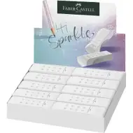 Faber-Castell: RollOn Sparkle guma v bielej farbe bez PVC 1ks