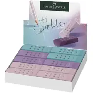Faber-Castell: RollOn Sparkle guma v rôznych farbách bez PVC 1ks