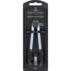 Faber-Castell: GRIP súprava kružidiel s rýchlym nastavením v nebeskej modrej farbe