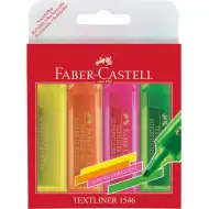 Faber-Castell: Superfluorescent set zvýrazňovačov 4 ks