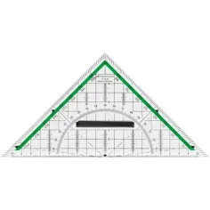Faber-Castell: Trojuholníkové pravítko s odnímateľnou úchytkou 20 cm obrázok 2