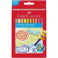 Faber-Castell: Twist voskovky 24 dielny set