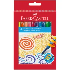 Faber-Castell: Twist voskovky set 12ks