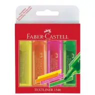 Faber-Castell: Zvýražňovač 1546 4-dielny set
