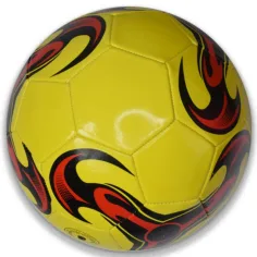 Farebná futbalová lopta z umelej kože v rôznych variantoch 22cm obrázok 3