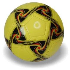 Farebná futbalová lopta z umelej kože vo viacerých variantoch 22cm obrázok 3