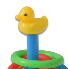 Farebná kačka - sada na hod s obručou obrázok 4