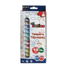 Farebná tempera súprava 12ks 12ml