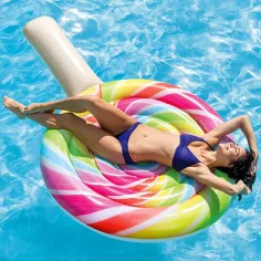 Farebné lízatko nafukovací matrac 208x135 cm - Intex obrázok 2