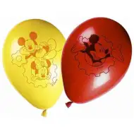 Farebné party balóny Mickey Mouse 28cm 8ks