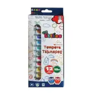 Farebné tempery 12 dielny set 12ml