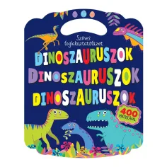 Farebný pracovný zošit s dinosaurami