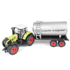 Farm Truck Series: Červený alebo zelený traktor s nádržou na vodu 46cm obrázok 5