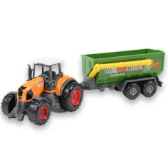 Farmársky set: Poľnohospodársky traktor s prívesom v štyroch variantoch obrázok 4