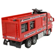Fire Truck: Hasičské auto so zotrvačníkom, žeriavom, svetlom a zvukom 20cm obrázok 4