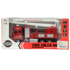 Fire Truck: Hasičské auto so zotrvačníkom, žeriavom, svetlom a zvukom 20cm obrázok 6
