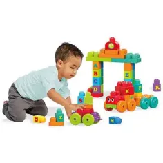 Fisher-Price: ABC hudobný vlak, stavebnica - Mega Bloks obrázok 3