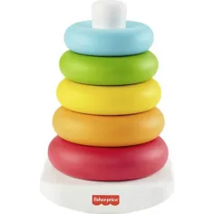 Fisher-Price: ECO Farebná kruhová pyramída , baby hračka - Mattel obrázok 2