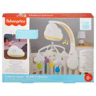 Fisher-Price: Upokojujúce oblaky Kolotoč nad postieľku 2 v 1 so svetlom a zvukom - Matt