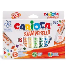 Fixky s pečiatkou 12ks - Carioca obrázok 2
