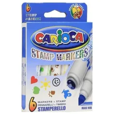 Fixky s pečiatkou 6ks - Carioca obrázok 2