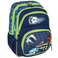Football Goal ergonomická školská taška, batoh  40x20x18cm