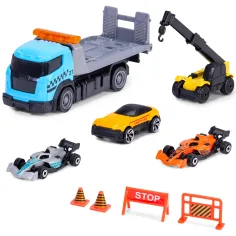 Formula Racer pretekárske auto set s nákladným autom v dvoch variantoch 1 ks – Dickie Toys obrázok 2