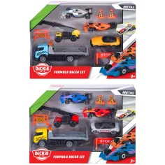 Formula Racer pretekárske auto set s nákladným autom v dvoch variantoch 1 ks – Dickie Toys