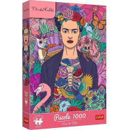 Frida Kahlo - Kvitnúca duša 1000-dielne prémiové puzzle - Trefl