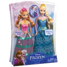 Frozen - Ľadové kráľovstvo - Kráľovské sestry Anna a Elsa - Mattel obrázok 1