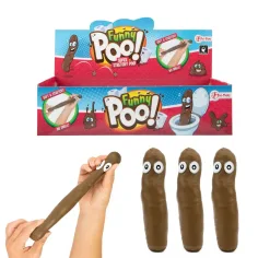 FunnyPoo, zábavná natiahnuteľná kakaová figúrka 1ks obrázok 1