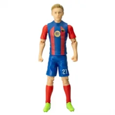 Futbalista akčná figúrka, 20 cm - Barcelona, F. De Jong v dresu s číslom 21 obrázok 2