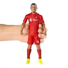 Futbalista akčná figúrka, 20 cm - Liverpool, Van Dijk v dresu číslo 4 obrázok 5