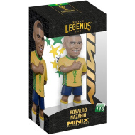Futbalová akčná figúrka, 12 cm - World Cup Legends Brazília Ronaldo v drese s číslom 9