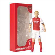Futbalová akčná figúrka, 20 cm - Arsenal, v drese Ødegaarda s číslom 8