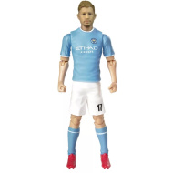Futbalová akčná figúrka, 20 cm - Manchester City, De Bruyne v drese číslo 17