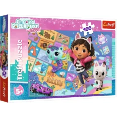 Gabi bábikový dom A film 100ks puzzle - Trefl