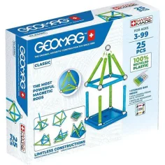 Geomag Green Line Classic magnetická stavebnica 25ks
