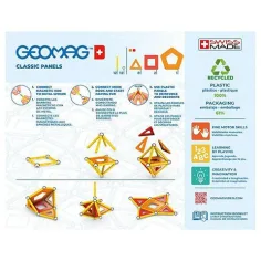 Geomag Green Line Classic Panels magnetická stavebnica 35 dielny set obrázok 2